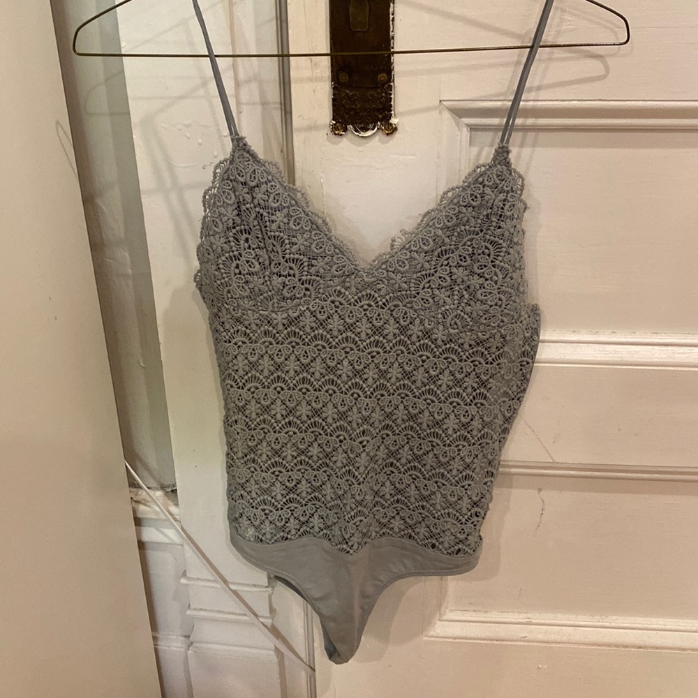 Crochet body suit
